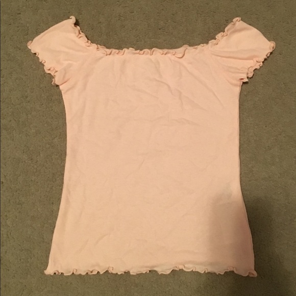Hollister Off the Shoulder Ruffle Top - Picture 2 of 5